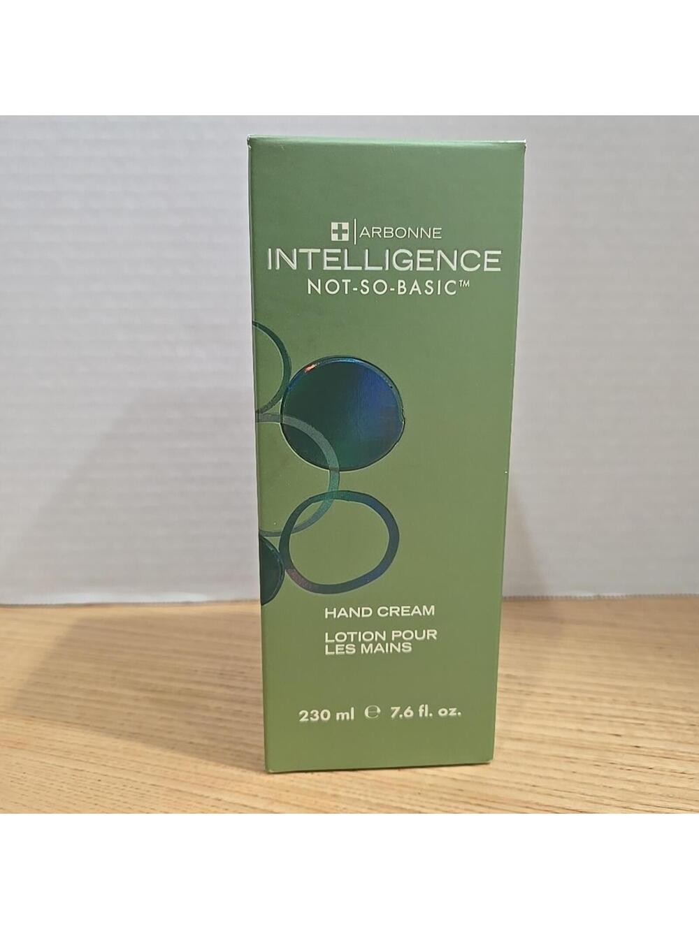 Arbonne Intelligence Not So Basic Hand Cream 7.6 oz Full Size New